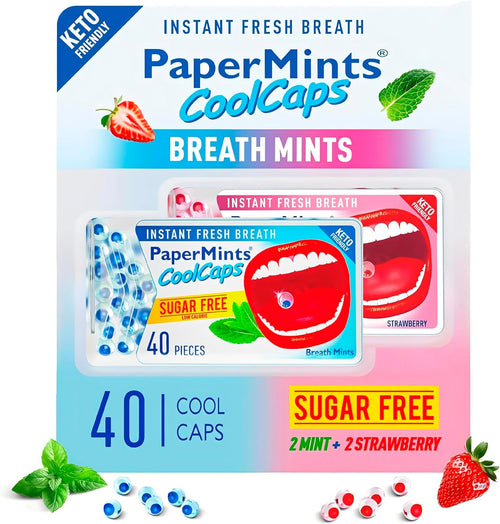 Dentalmate Papermint cool caps 40